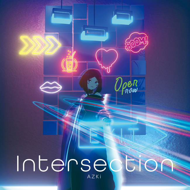 バーチャルシンガーAZKi新曲リリース第1弾『Intersection』がデジタルリリース　TOMOYUによるremix verも収録